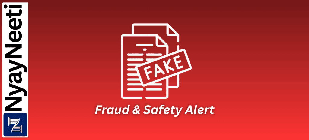 Fraud & Safety Alert