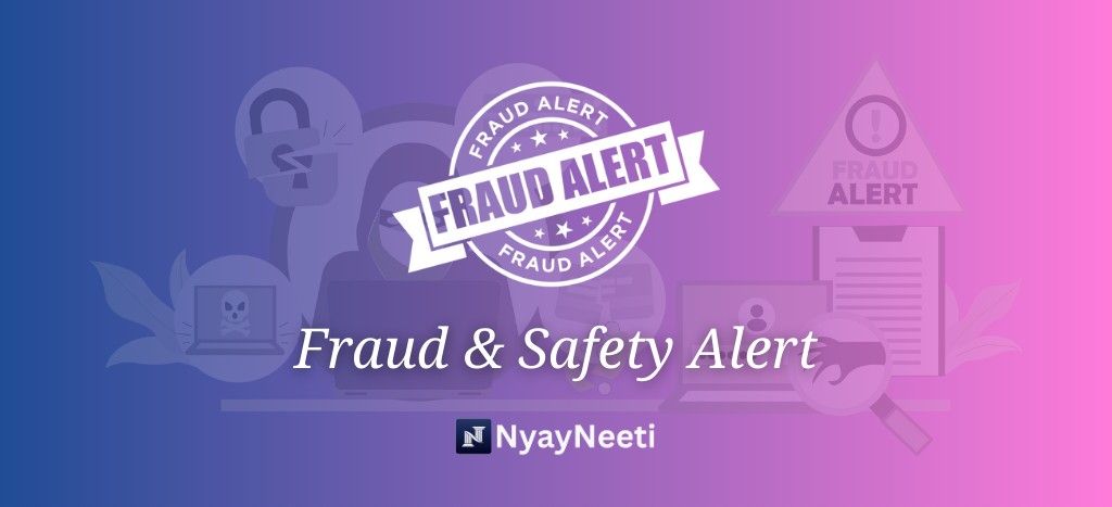 Fraud & safety Alert